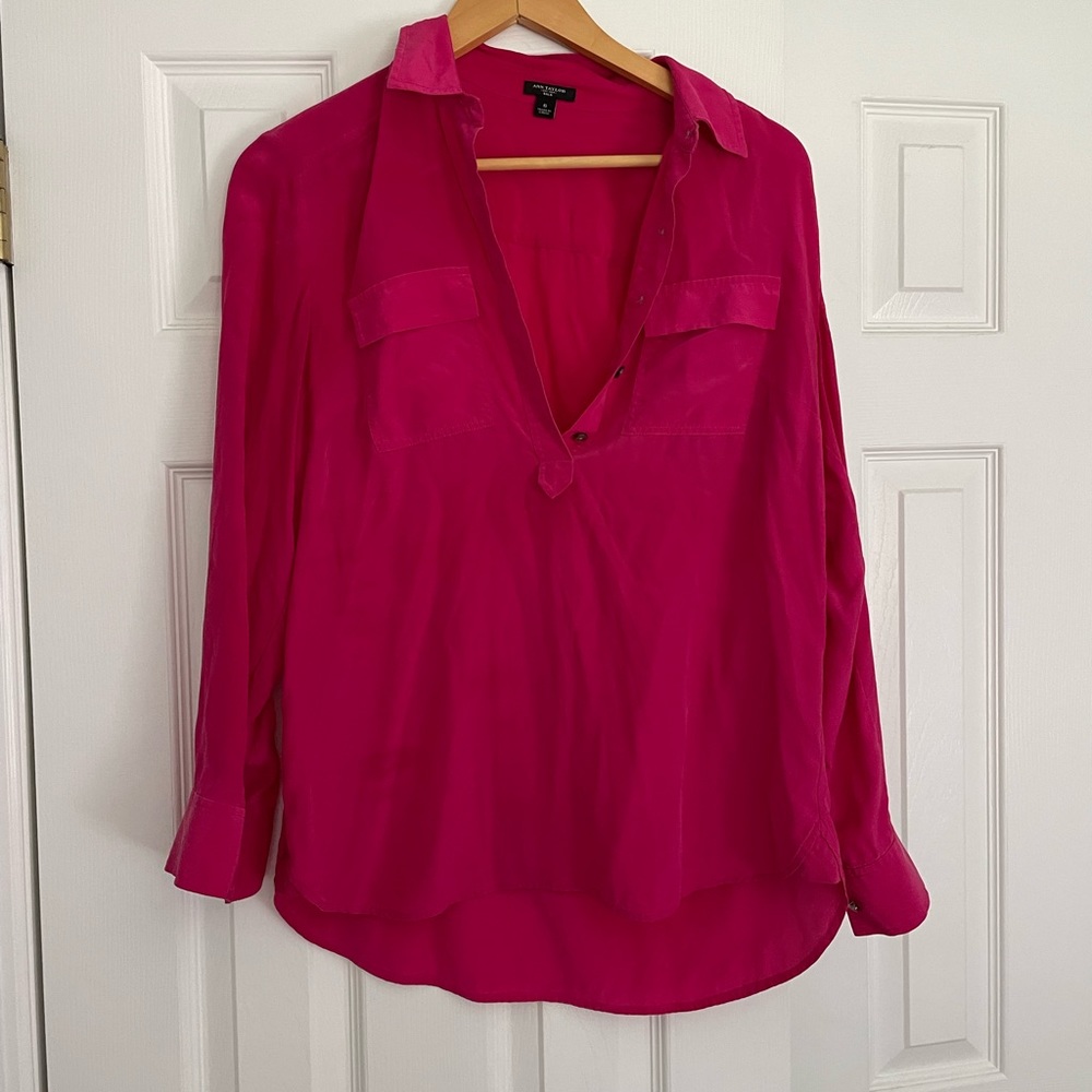 Ann Taylor silk blouse